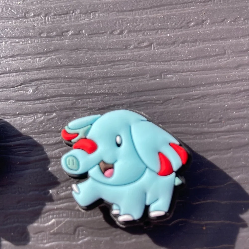 Pokemon Shoe Charms Pink Blue